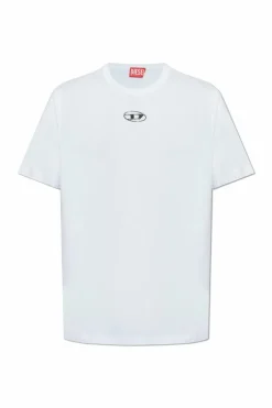 Diesel BIAŁY T-shirt `T-ADJUST-OD`
