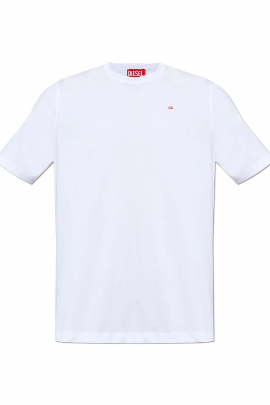 Diesel BIAŁY T-shirt `T-ADJUST-MICRODIV`