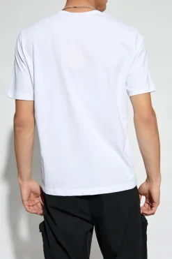 Diesel BIAŁY T-shirt `T-ADJUST-MICRODIV`