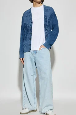 Diesel BIAŁY T-shirt `T-ADJUST-BIGOVAL`
