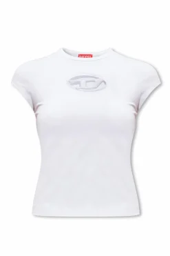 Diesel BIAŁY T-shirt ‘T-ANGIE’