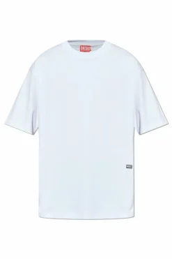 Diesel BIAŁY T-shirt `T-BOGGY-T2`