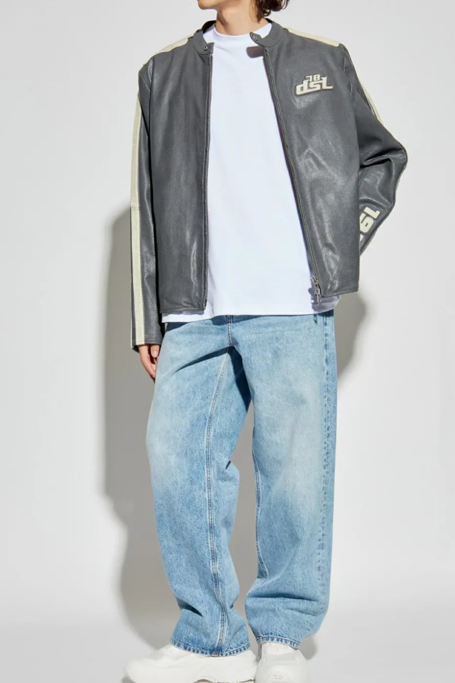 Diesel BIAŁY T-shirt `T-BOGGY-T2`