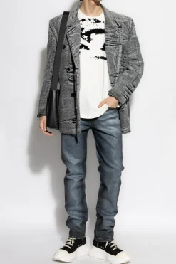 Diesel BIAŁY T-shirt `T-BOXT-N14`