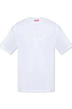Diesel BIAŁY T-shirt `T-BOXT-OD`