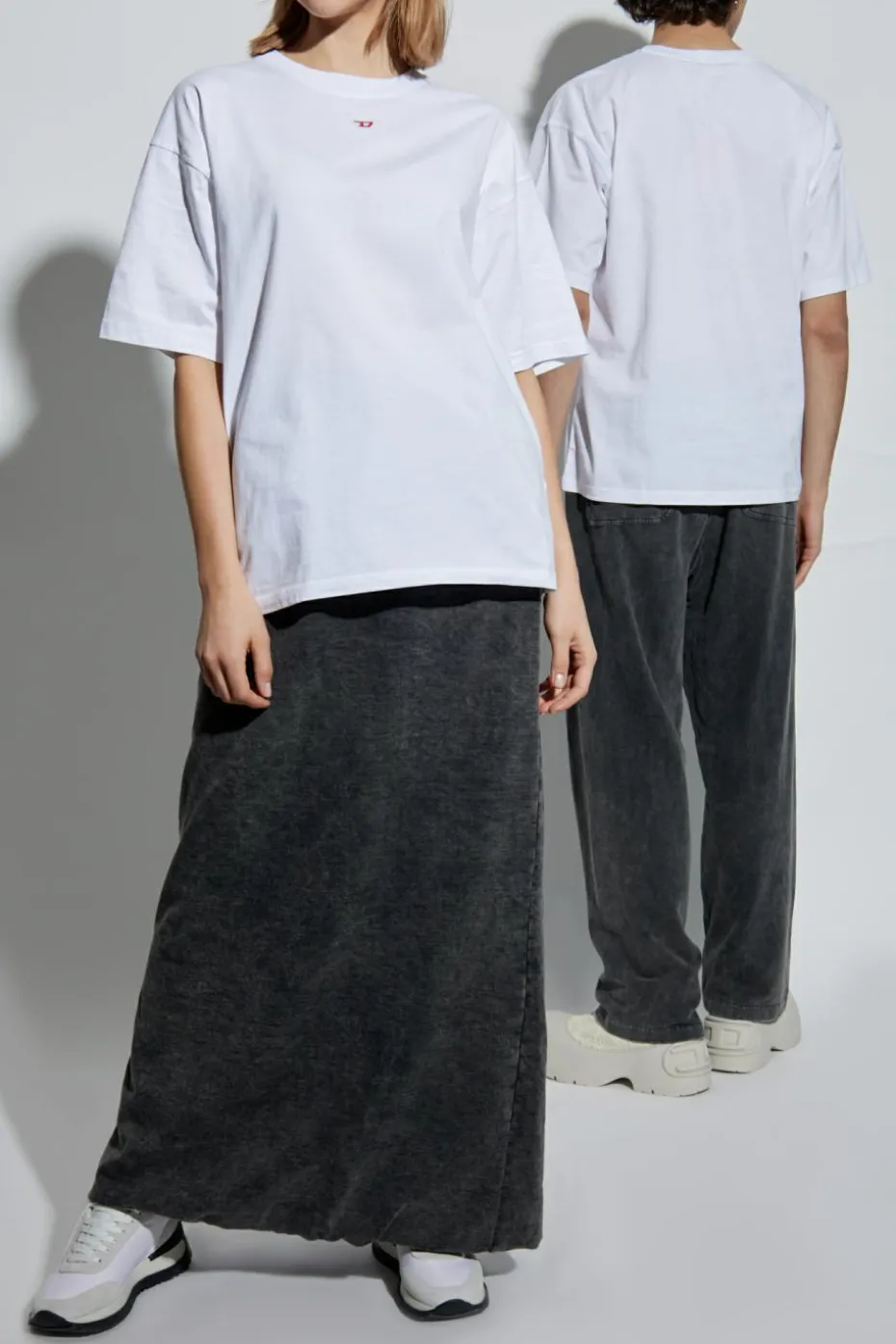 Diesel BIAŁY T-shirt `T-BOXT-D`