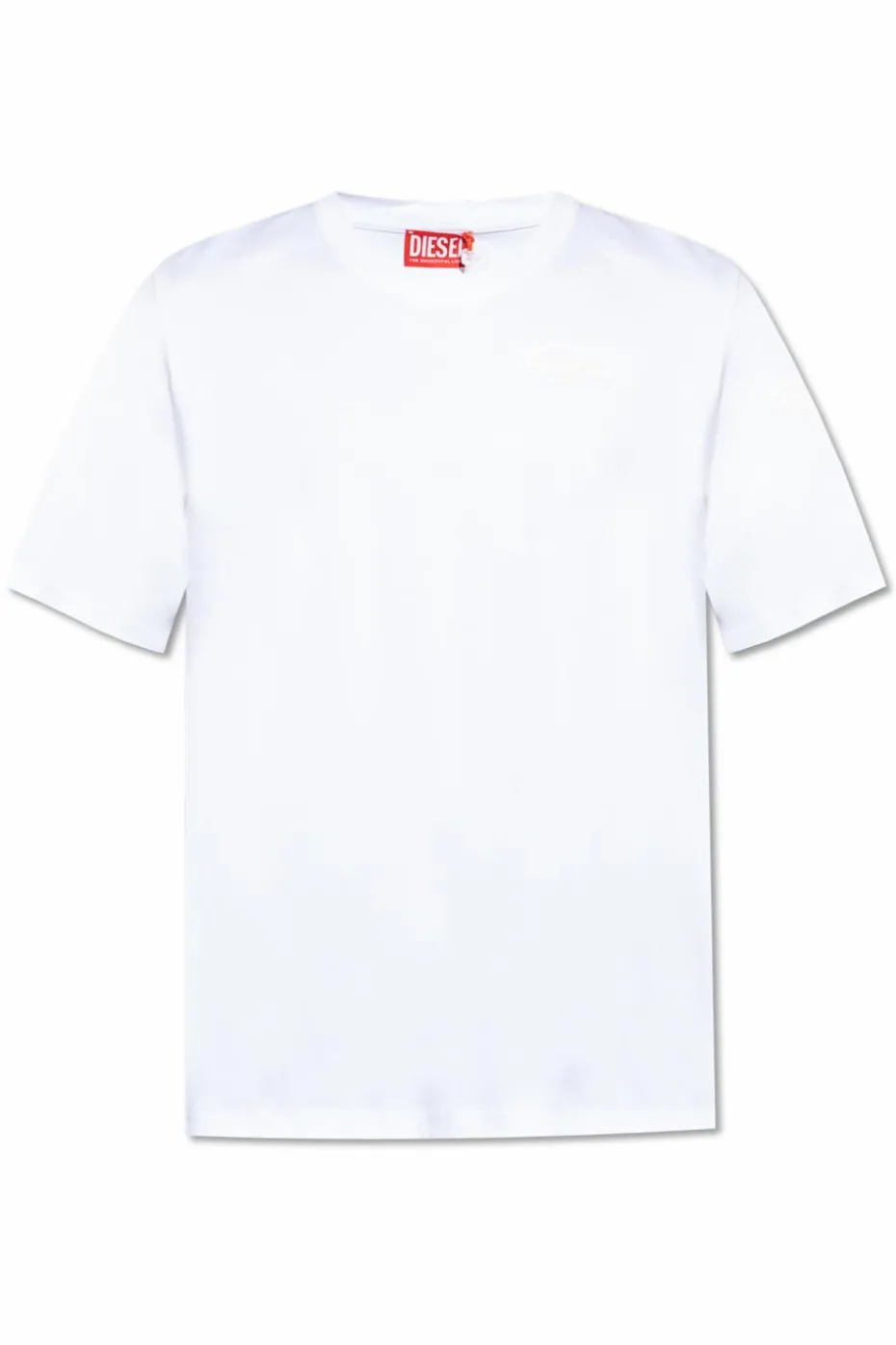 Diesel BIAŁY T-shirt `T-MADJUST-R2`