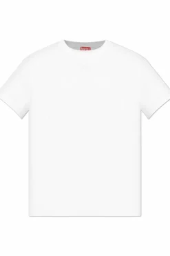 Diesel BIAŁY T-shirt `T-NORM-INT`