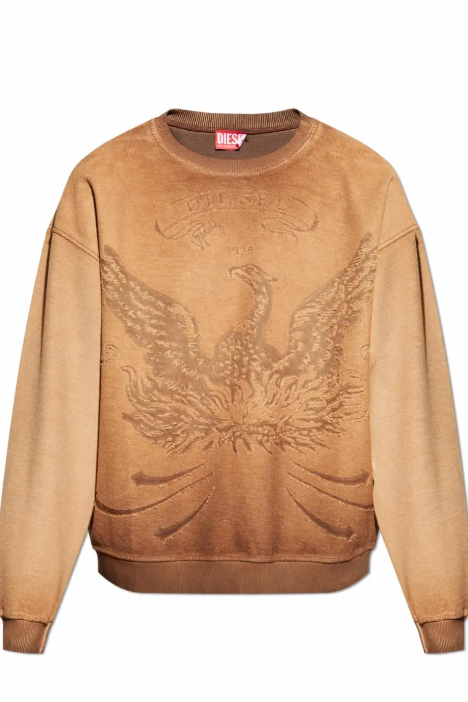 Diesel BRĄZOWY Bluza `S-ARON`