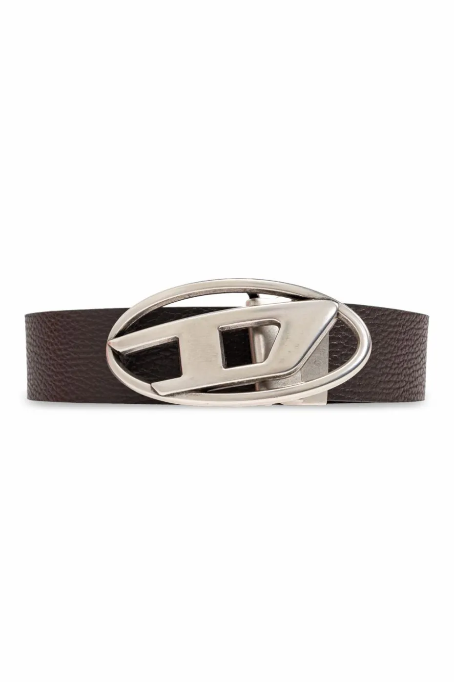 Diesel BRĄZOWY Pasek `Oval`