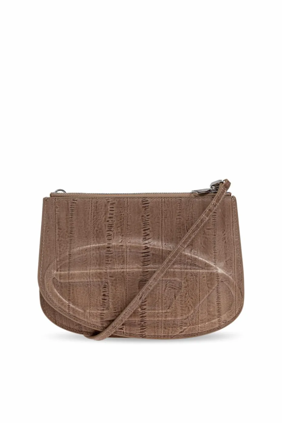Diesel BRĄZOWY Torba na ramię `1DR 2.0 1DR TWIN`