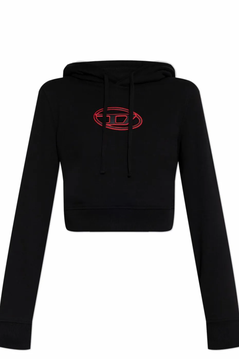 Diesel CZARNY Bluza `F-SLIMMY-HOOD-OD`