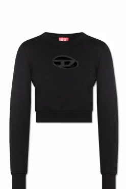 Diesel CZARNY Bluza ‘F-SLIMMY-OD’
