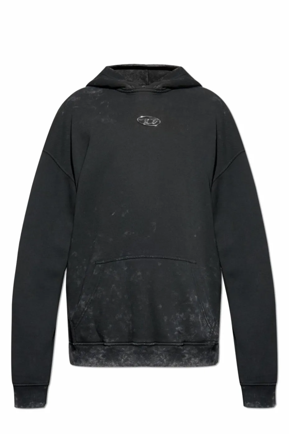 Diesel CZARNY Bluza `S-BOXT-HOOD-T10`