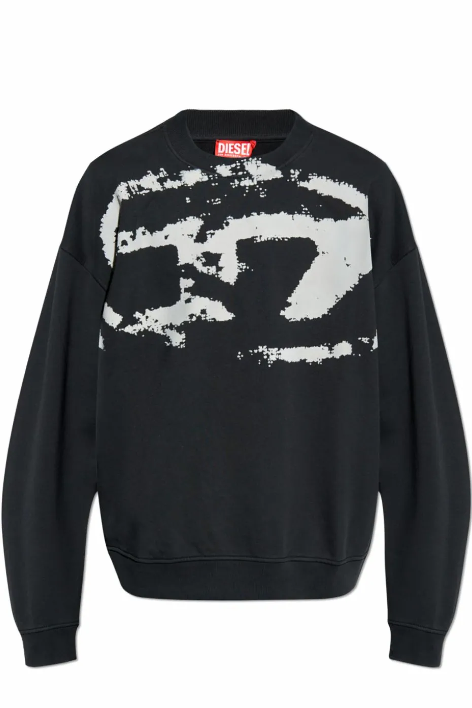 Diesel CZARNY Bluza `S-BOXT-N5`