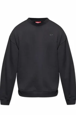 Diesel CZARNY Bluza `S-BOXT-T2`
