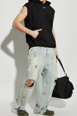 Diesel CZARNY Bluza `S-BOXT-SL-D`