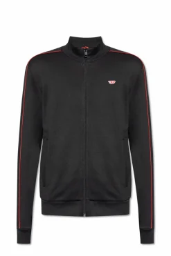 Diesel CZARNY Bluza `S-LOCK-D`