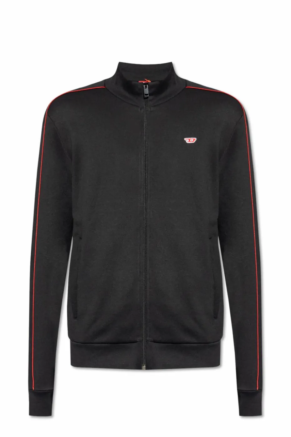 Diesel CZARNY Bluza `S-LOCK-D`