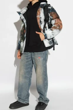 Diesel CZARNY Bluza ‘S-MACS-HOOD-MEGOVAL-D’