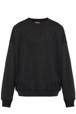 Diesel CZARNY Bluza ‘S-MART-BIGOVAL’