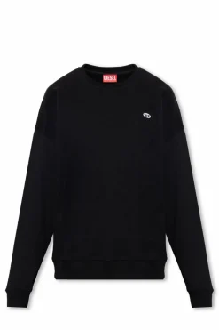 Diesel CZARNY Bluza ‘S-ROB-DOVAL-PJ’
