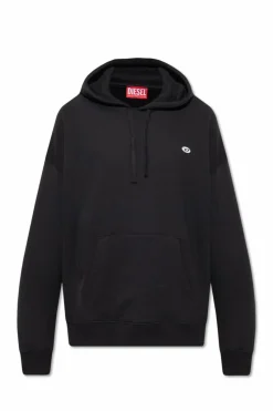 Diesel CZARNY Bluza ‘S-ROB-HOOD-DOVAL-PJ’
