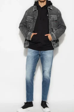 Diesel CZARNY Bluza ‘S-ROB-HOOD-DOVAL-PJ’