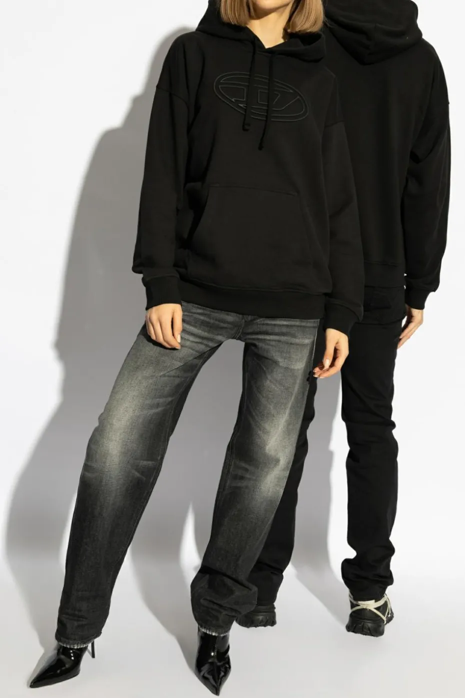 Diesel CZARNY Bluza `S-UMMER-BIGOVAL`