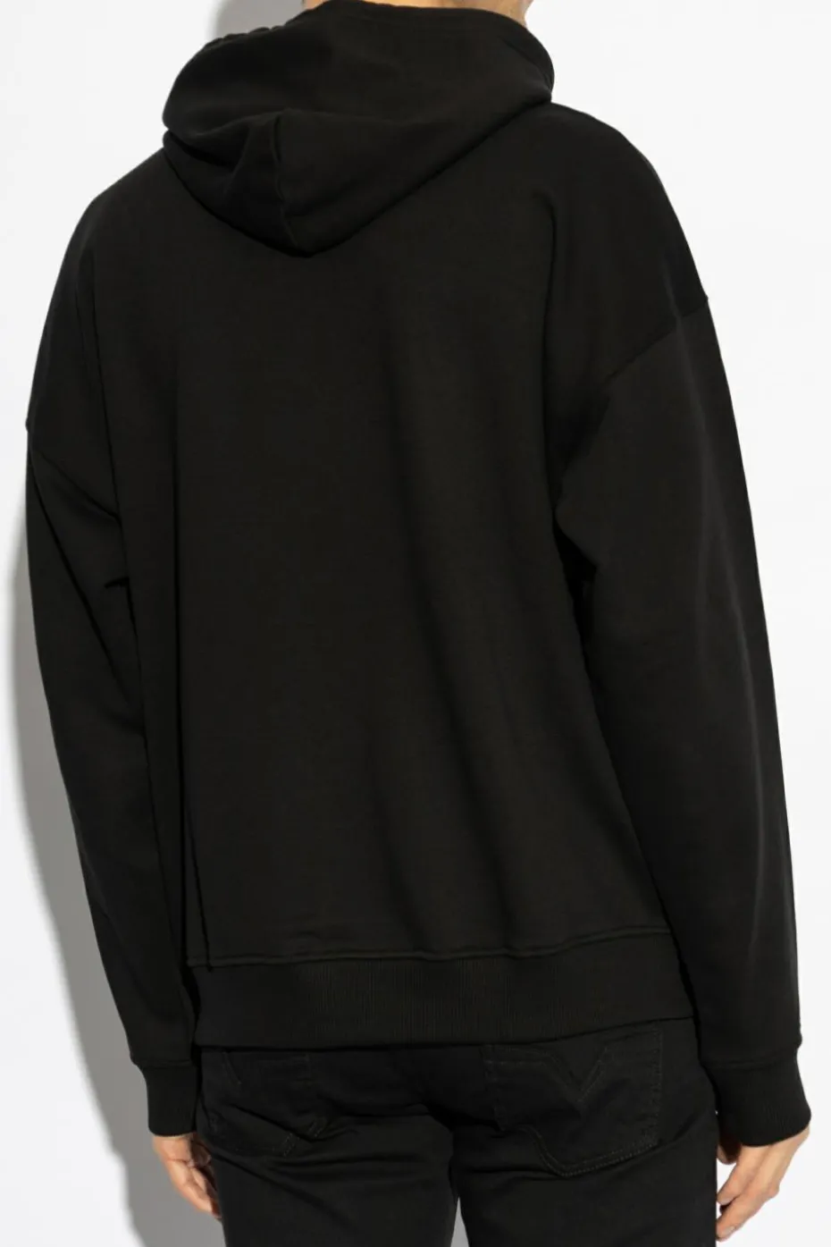 Diesel CZARNY Bluza `S-UMMER-BIGOVAL`
