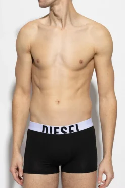 Diesel CZARNY Bokserki `DAMIEN-D-POP-40`