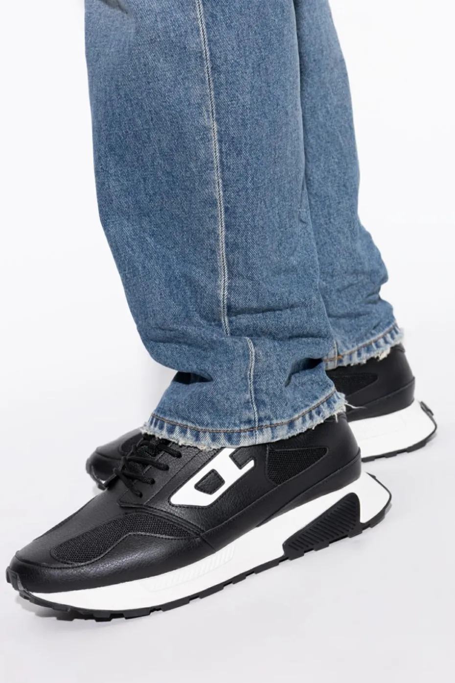 Diesel CZARNY Buty sportowe `S-TAME-D RUNNING`