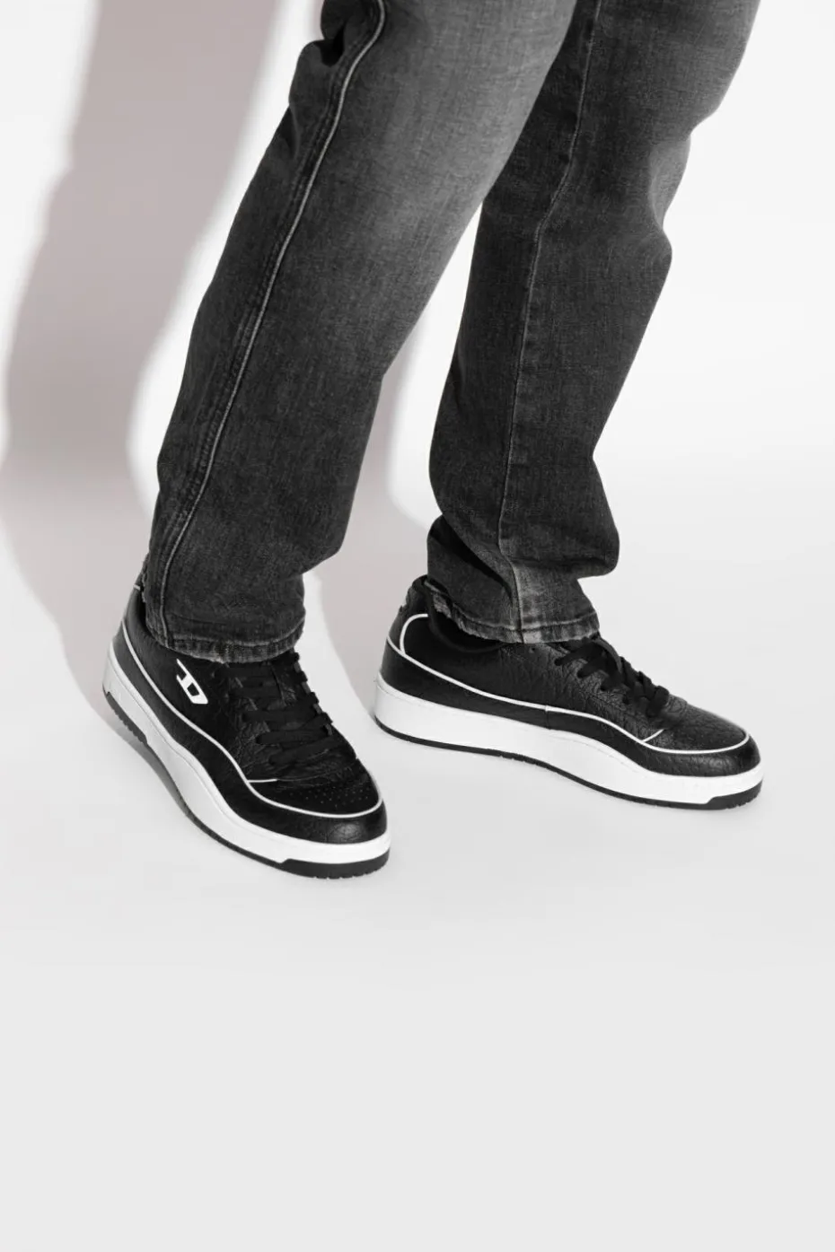 Diesel CZARNY Buty sportowe `S-TRACKER-D LOW`
