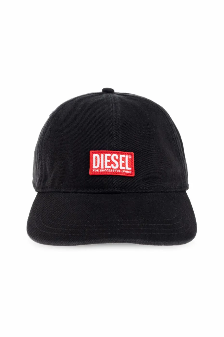 Diesel CZARNY Czapka z daszkiem `CORRY-JACQ-WASH`