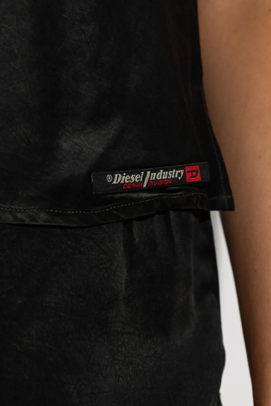 Diesel CZARNY Dwuczęściowa piżama `SET-IVONE-DNM`