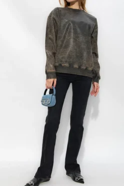 Diesel CZARNY Jeansy ‘2003 D-ESCRIPTION L.30’ typu ‘bootcut’