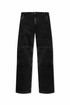 Diesel CZARNY Jeansy `D-SHIFT`