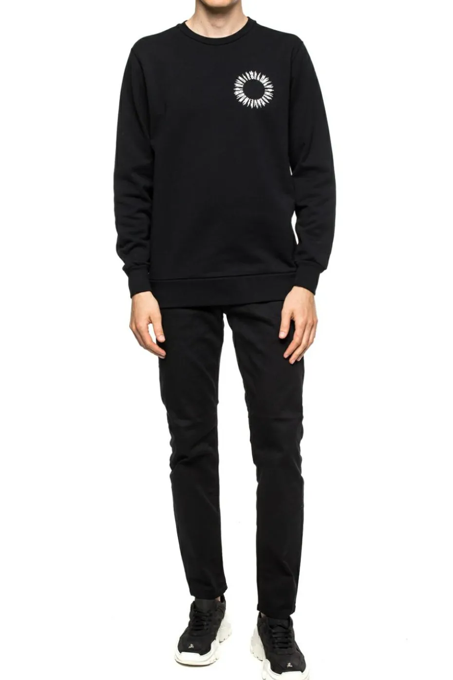 Diesel CZARNY Jeansy ‘Larkee-Beex’