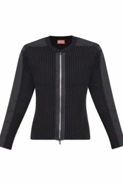 Diesel CZARNY Kardigan `K-MATTY`