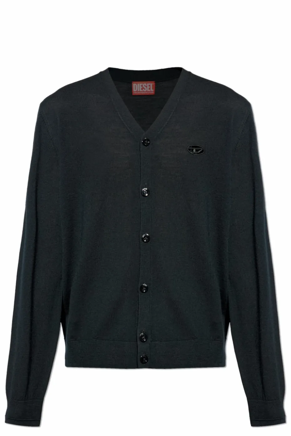 Diesel CZARNY Kardigan `K-VOLTO`