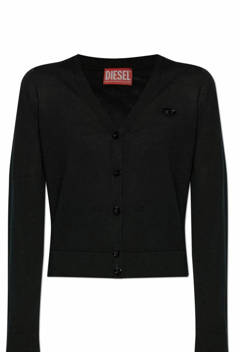 Diesel CZARNY Kardigan `M-ALIMA`