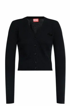 Diesel CZARNY Kardigan `M-ARTE`