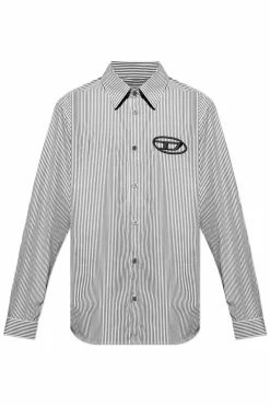Diesel CZARNY Koszula `S-SIMPLY-E`