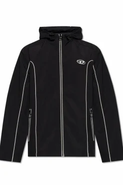 Diesel CZARNY Kurtka `J-HIVES`