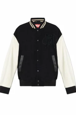 Diesel CZARNY Kurtka `L-NYMAN`