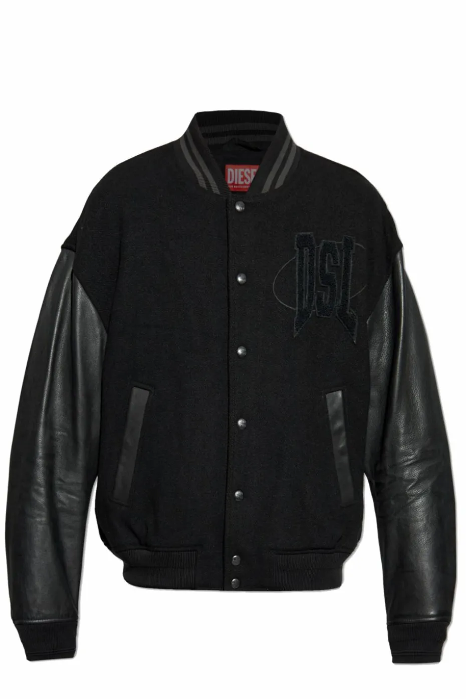 Diesel CZARNY Kurtka `L-NYMAN`
