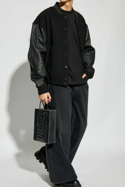 Diesel CZARNY Kurtka `L-NYMAN`
