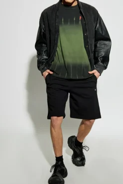 Diesel CZARNY Kurtka `L-NYN`
