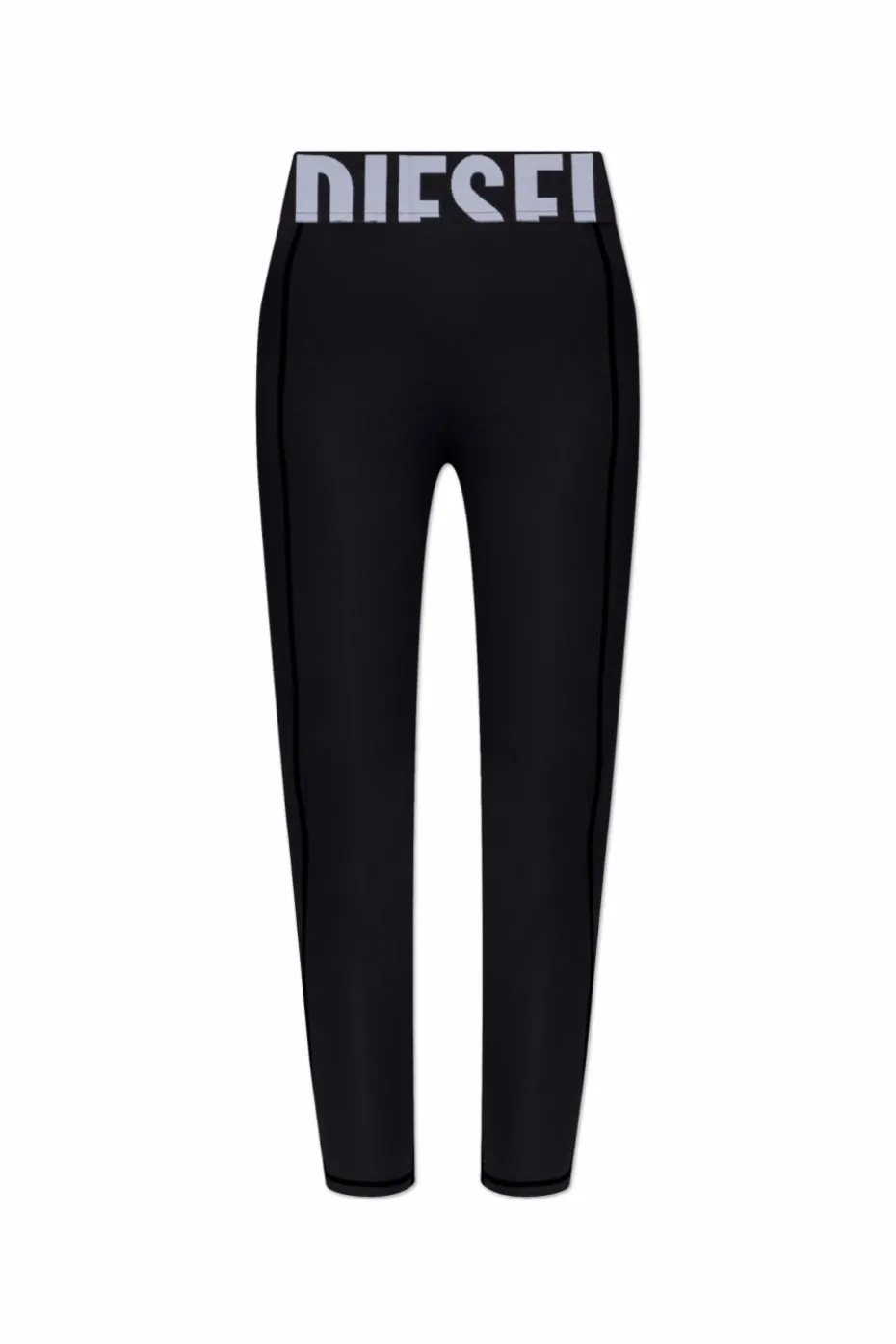 Diesel CZARNY Legginsy `ADELINE-D-POP`