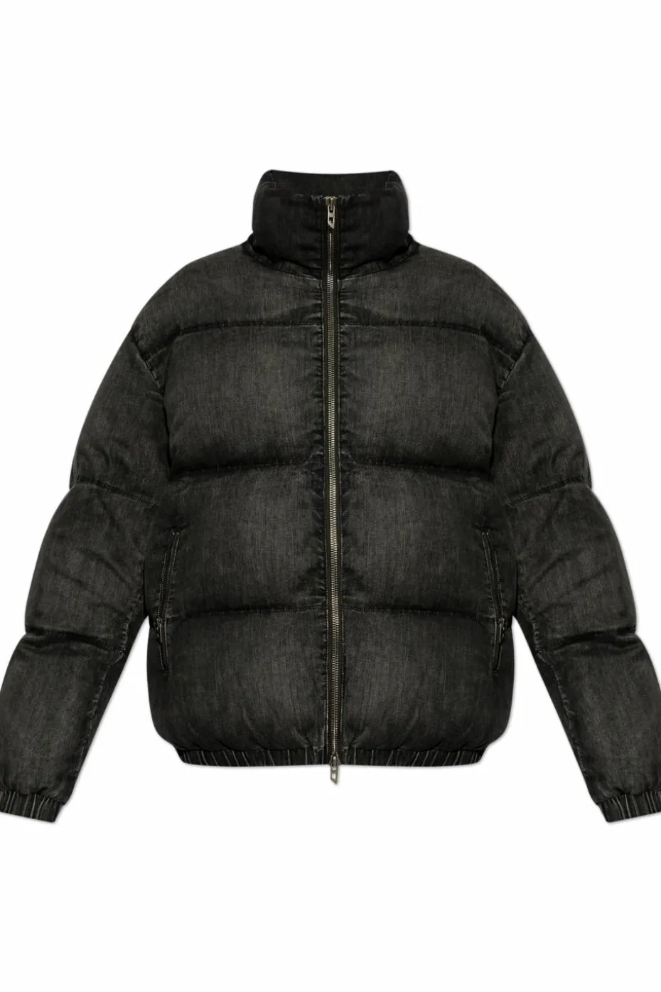 Diesel CZARNY Ocieplana kurtka ‘W-MONS-A’